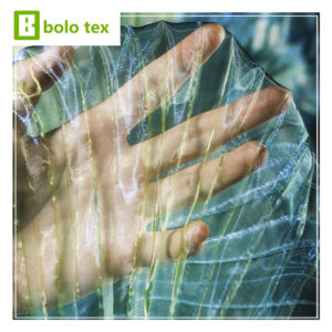 Colored-Yarn Organza Jacquard – Ethereal Translucent Fabric for Avant-Garde Fashion Design